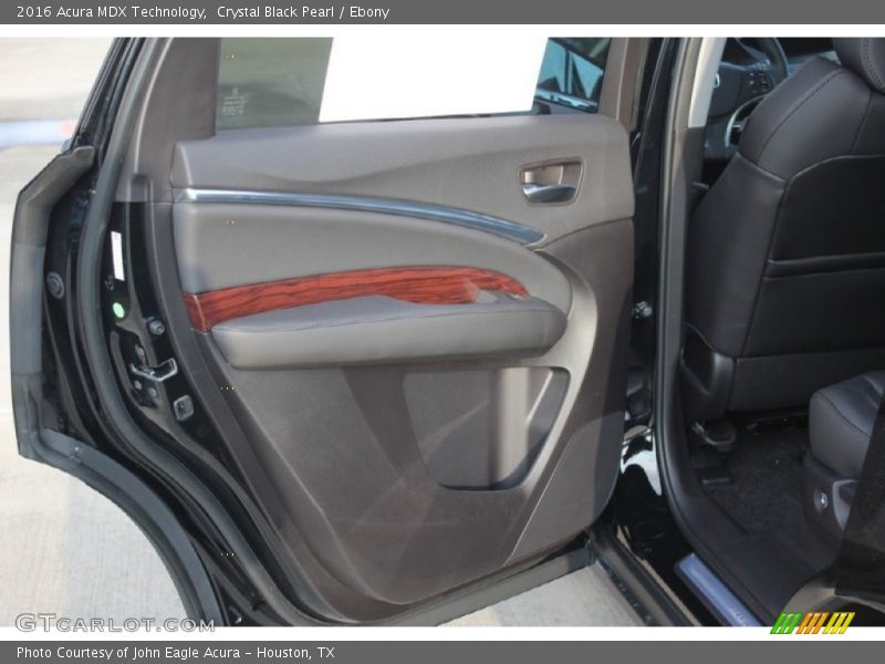 Crystal Black Pearl / Ebony 2016 Acura MDX Technology