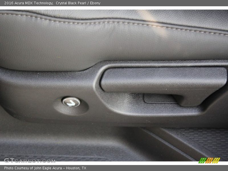 Crystal Black Pearl / Ebony 2016 Acura MDX Technology