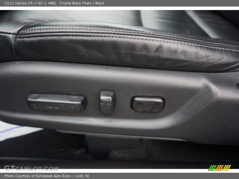 Crystal Black Pearl / Black 2012 Honda CR-V EX-L 4WD