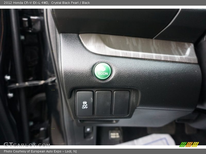 Crystal Black Pearl / Black 2012 Honda CR-V EX-L 4WD