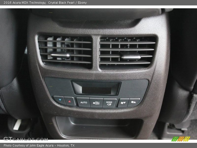 Crystal Black Pearl / Ebony 2016 Acura MDX Technology