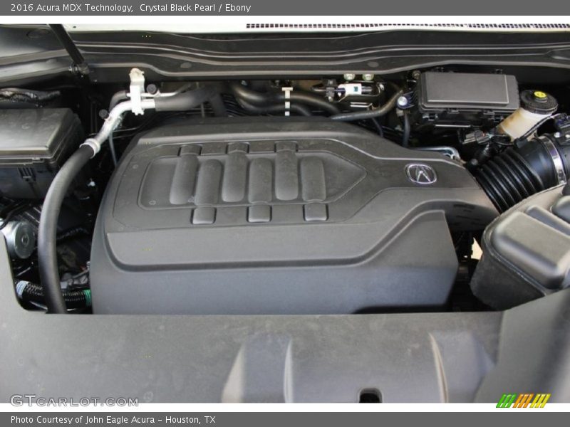 Crystal Black Pearl / Ebony 2016 Acura MDX Technology