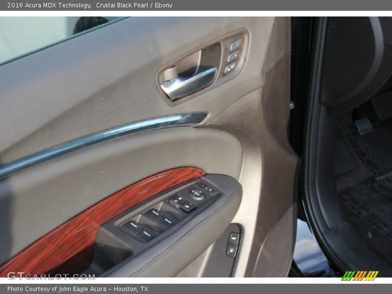 Crystal Black Pearl / Ebony 2016 Acura MDX Technology