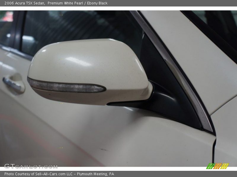 Premium White Pearl / Ebony Black 2006 Acura TSX Sedan