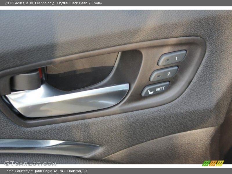 Crystal Black Pearl / Ebony 2016 Acura MDX Technology