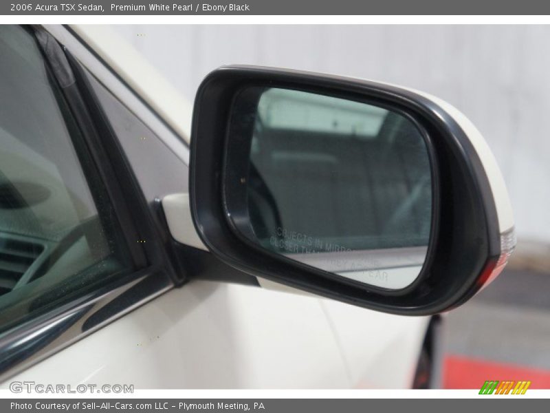 Premium White Pearl / Ebony Black 2006 Acura TSX Sedan