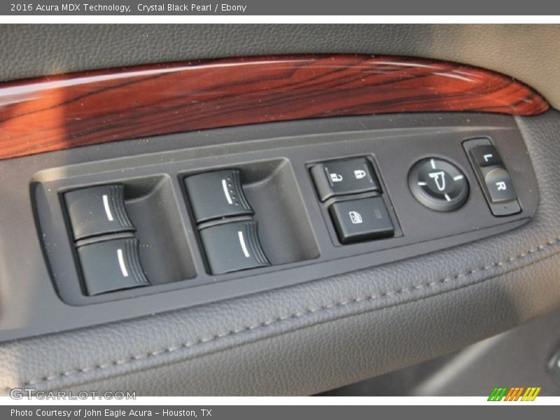 Crystal Black Pearl / Ebony 2016 Acura MDX Technology