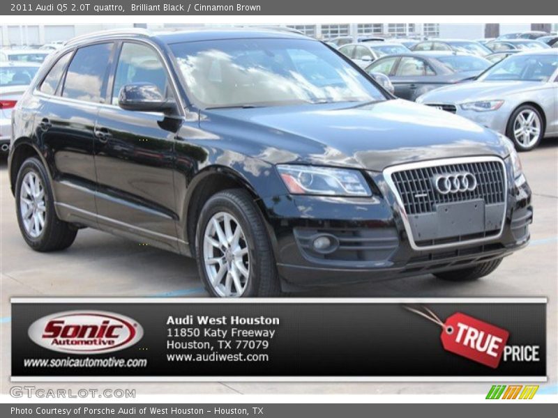 Brilliant Black / Cinnamon Brown 2011 Audi Q5 2.0T quattro
