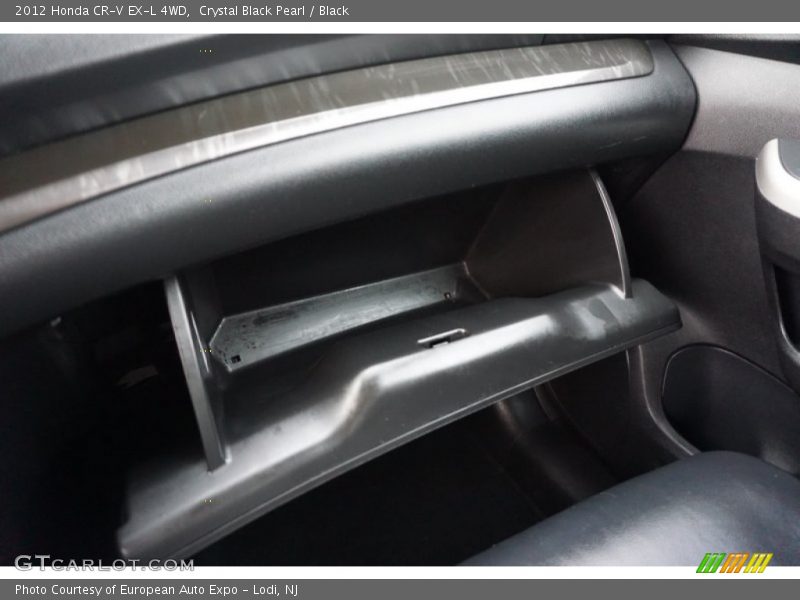 Crystal Black Pearl / Black 2012 Honda CR-V EX-L 4WD