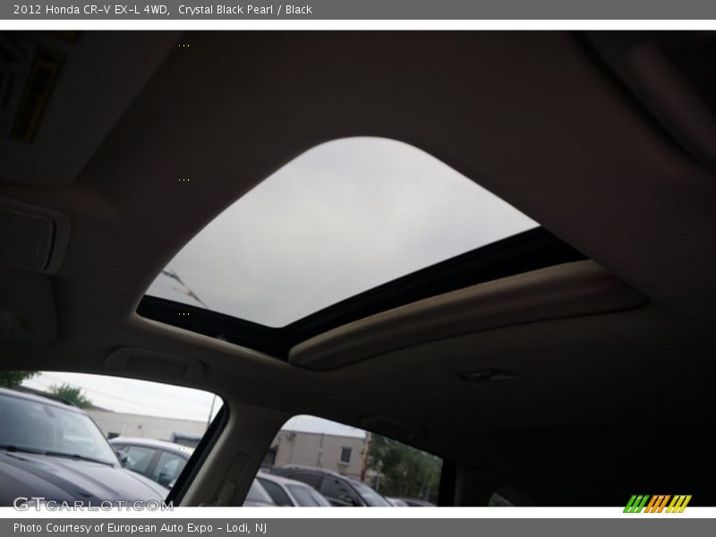 Crystal Black Pearl / Black 2012 Honda CR-V EX-L 4WD