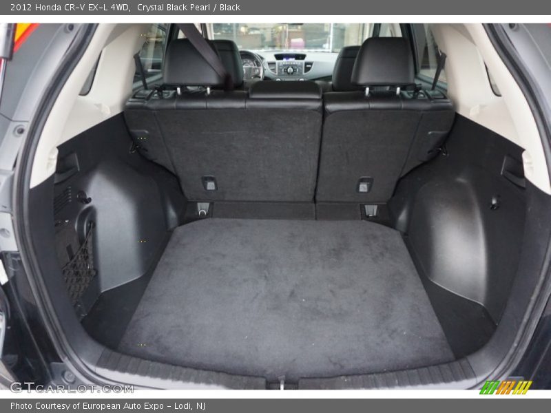 Crystal Black Pearl / Black 2012 Honda CR-V EX-L 4WD