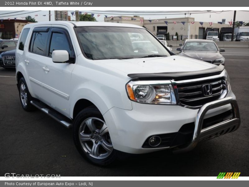 Taffeta White / Gray 2012 Honda Pilot EX 4WD