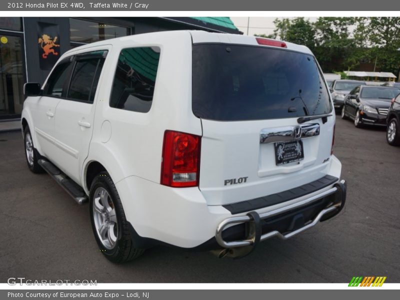 Taffeta White / Gray 2012 Honda Pilot EX 4WD