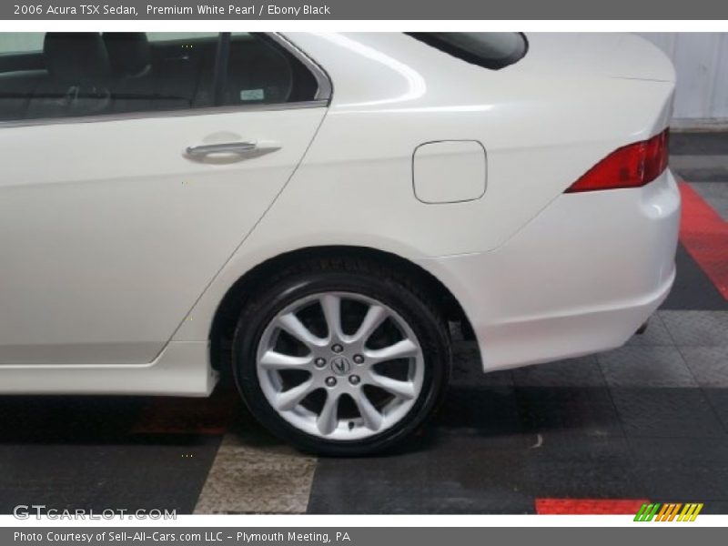 Premium White Pearl / Ebony Black 2006 Acura TSX Sedan