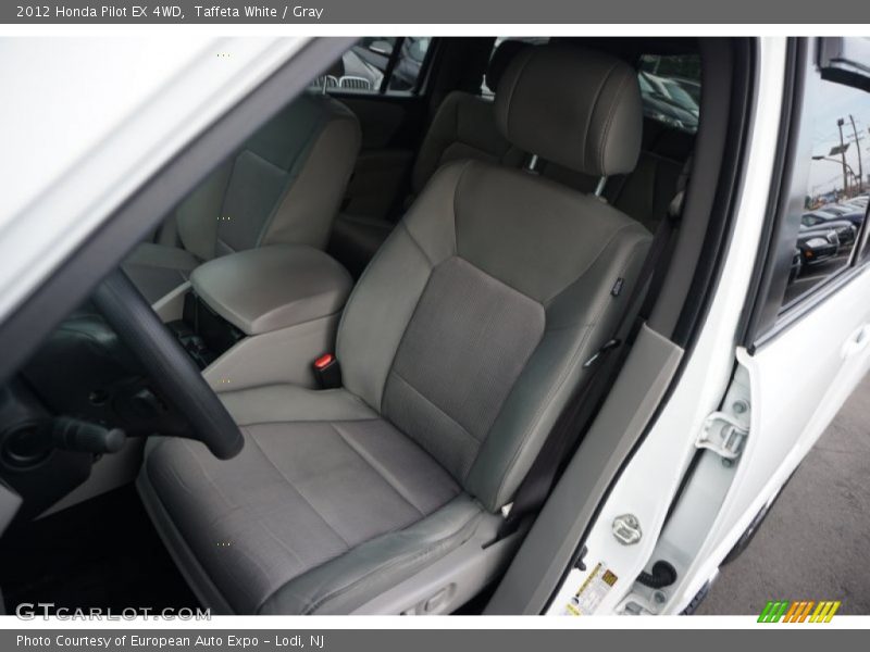 Taffeta White / Gray 2012 Honda Pilot EX 4WD