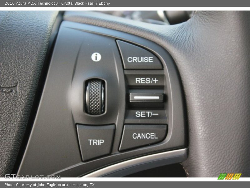 Crystal Black Pearl / Ebony 2016 Acura MDX Technology
