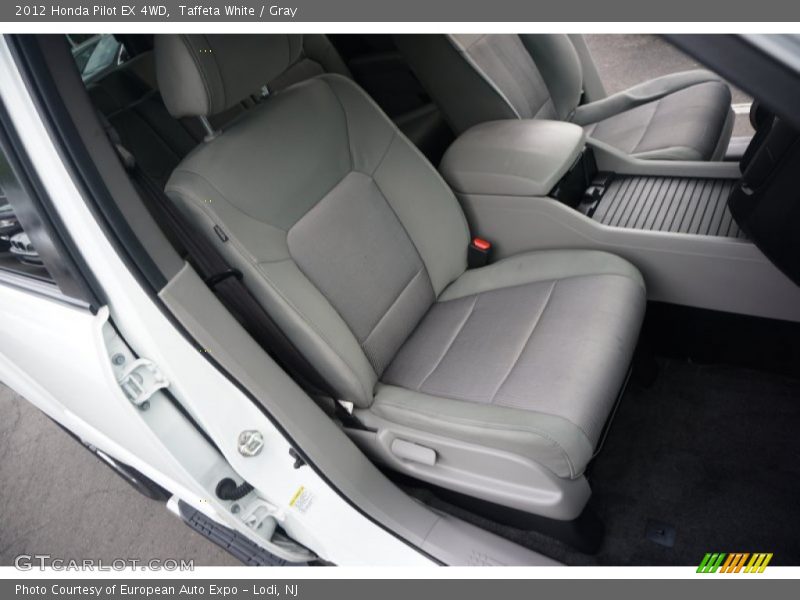 Taffeta White / Gray 2012 Honda Pilot EX 4WD