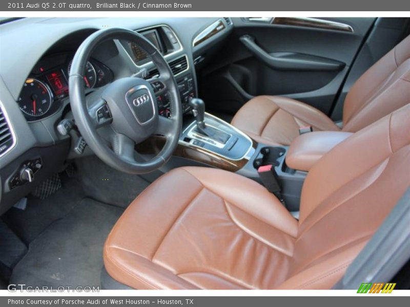 Brilliant Black / Cinnamon Brown 2011 Audi Q5 2.0T quattro