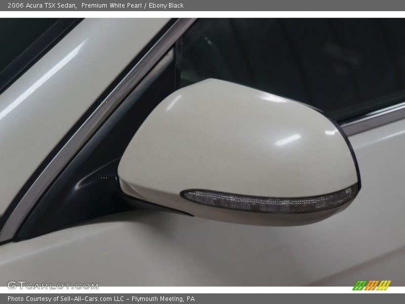 Premium White Pearl / Ebony Black 2006 Acura TSX Sedan