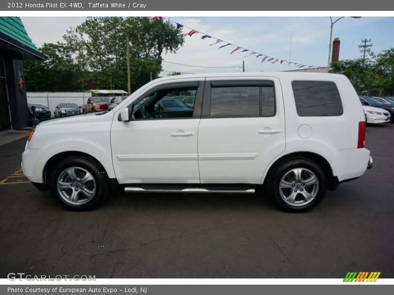 Taffeta White / Gray 2012 Honda Pilot EX 4WD