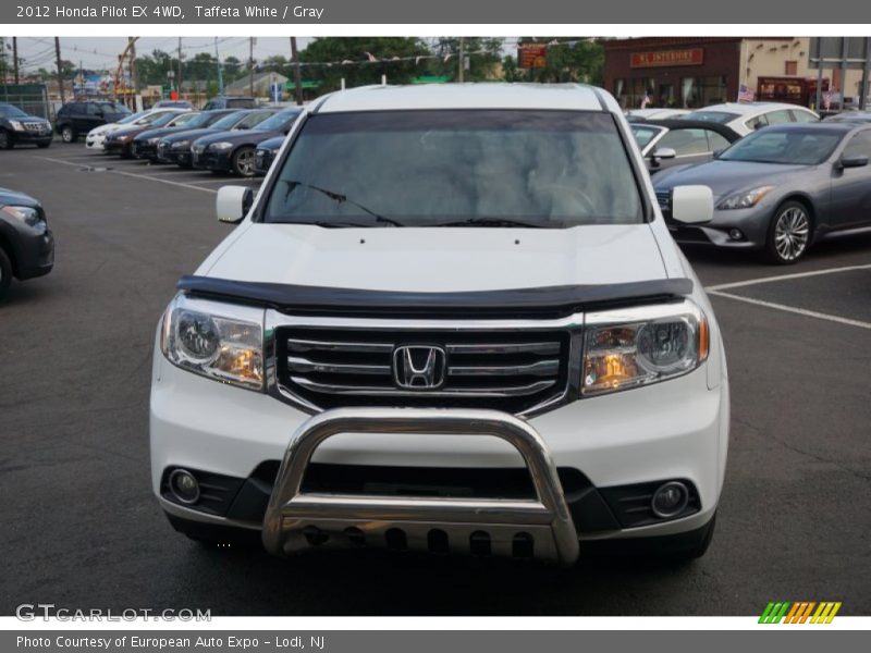 Taffeta White / Gray 2012 Honda Pilot EX 4WD