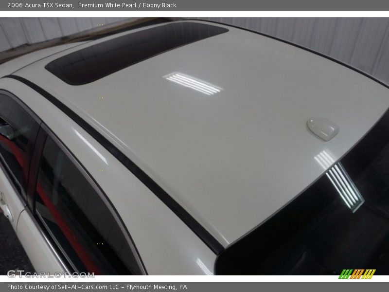Premium White Pearl / Ebony Black 2006 Acura TSX Sedan