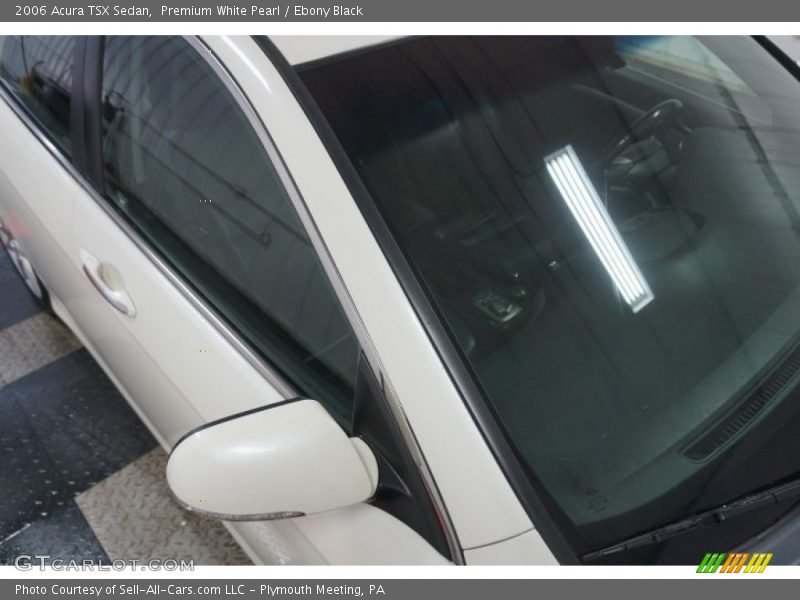 Premium White Pearl / Ebony Black 2006 Acura TSX Sedan