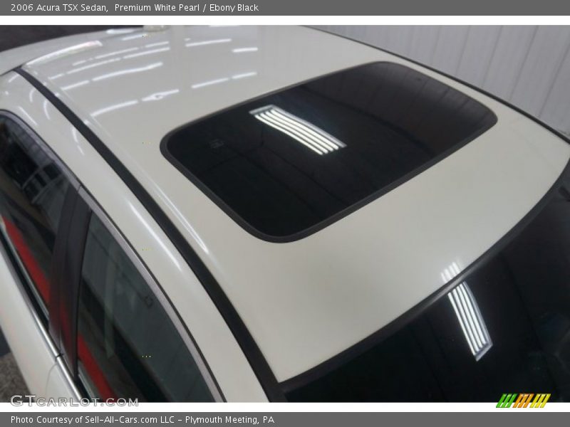 Premium White Pearl / Ebony Black 2006 Acura TSX Sedan