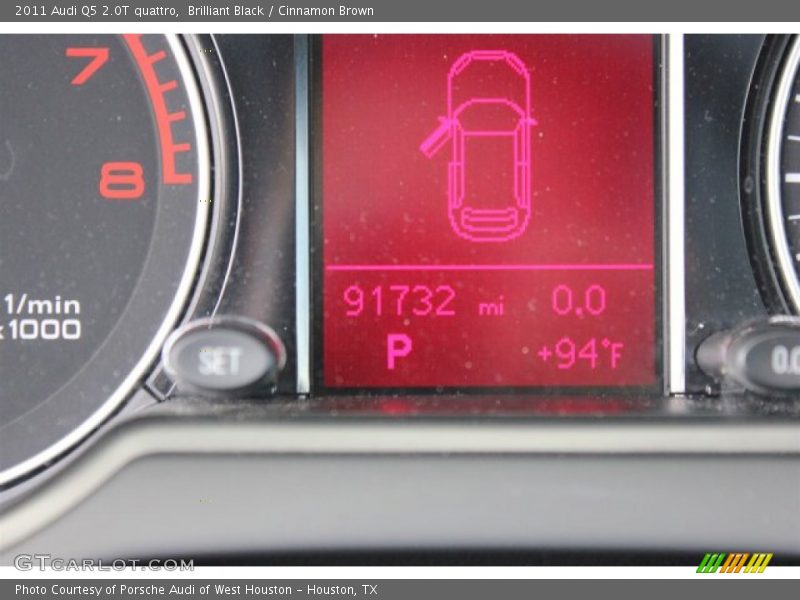 Brilliant Black / Cinnamon Brown 2011 Audi Q5 2.0T quattro