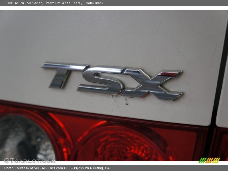 Premium White Pearl / Ebony Black 2006 Acura TSX Sedan