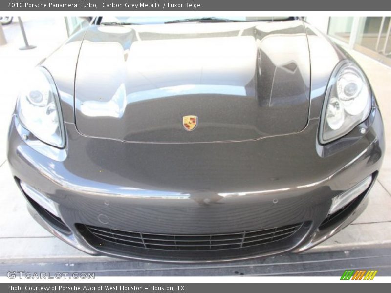 Carbon Grey Metallic / Luxor Beige 2010 Porsche Panamera Turbo