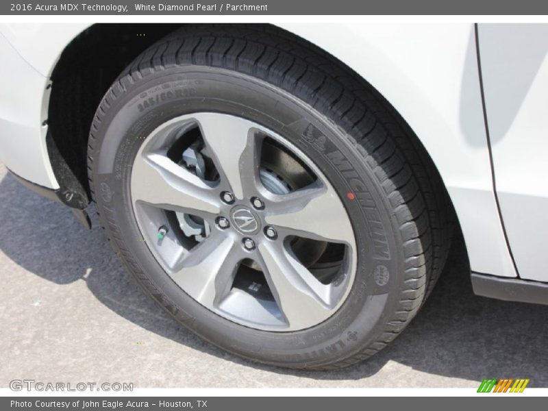 White Diamond Pearl / Parchment 2016 Acura MDX Technology