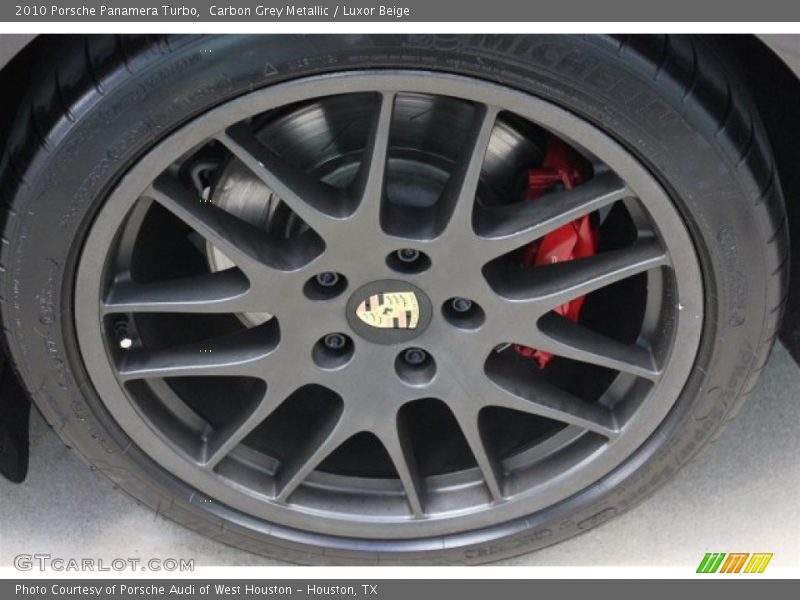 Carbon Grey Metallic / Luxor Beige 2010 Porsche Panamera Turbo