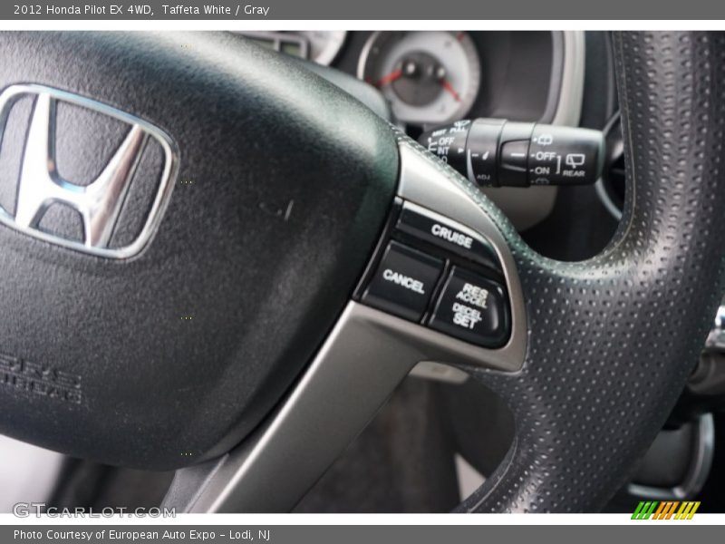 Taffeta White / Gray 2012 Honda Pilot EX 4WD