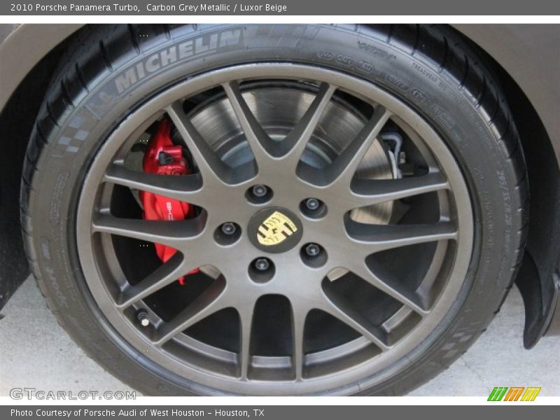 Carbon Grey Metallic / Luxor Beige 2010 Porsche Panamera Turbo