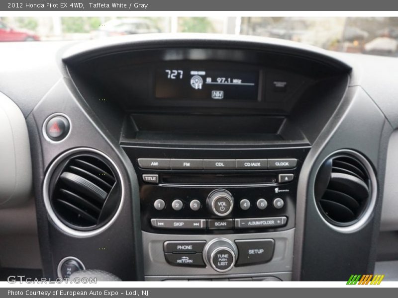 Taffeta White / Gray 2012 Honda Pilot EX 4WD