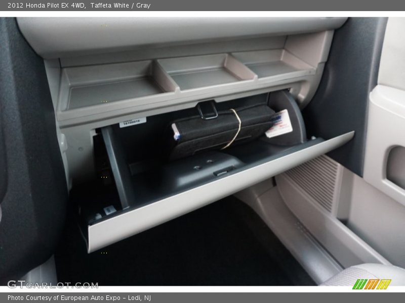 Taffeta White / Gray 2012 Honda Pilot EX 4WD