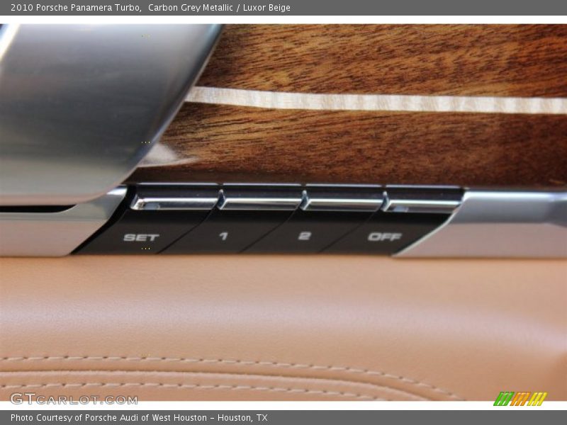 Carbon Grey Metallic / Luxor Beige 2010 Porsche Panamera Turbo