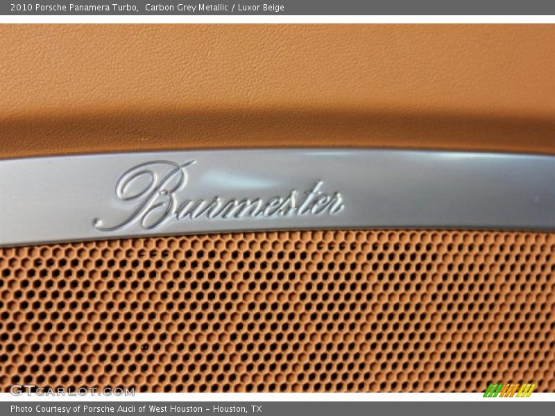 Carbon Grey Metallic / Luxor Beige 2010 Porsche Panamera Turbo