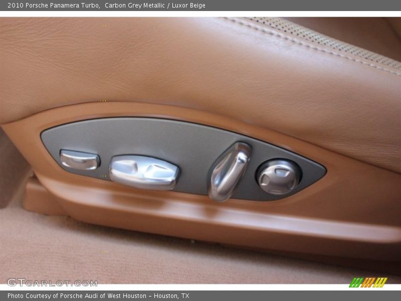 Carbon Grey Metallic / Luxor Beige 2010 Porsche Panamera Turbo