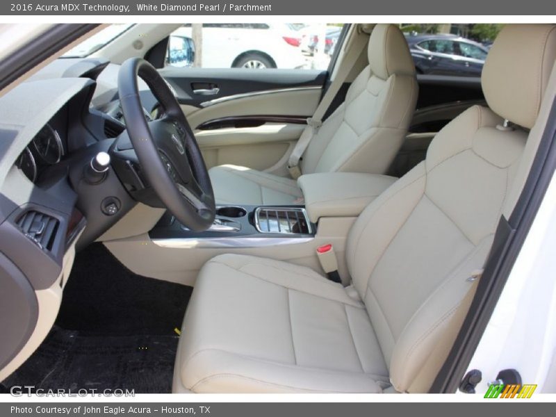 White Diamond Pearl / Parchment 2016 Acura MDX Technology