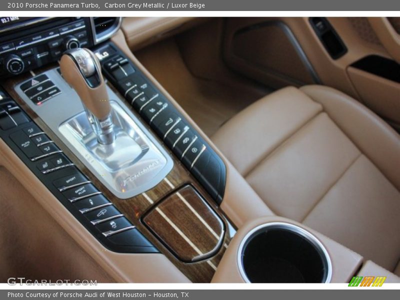 Carbon Grey Metallic / Luxor Beige 2010 Porsche Panamera Turbo