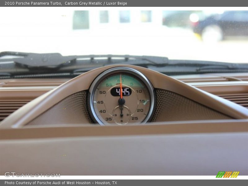 Carbon Grey Metallic / Luxor Beige 2010 Porsche Panamera Turbo