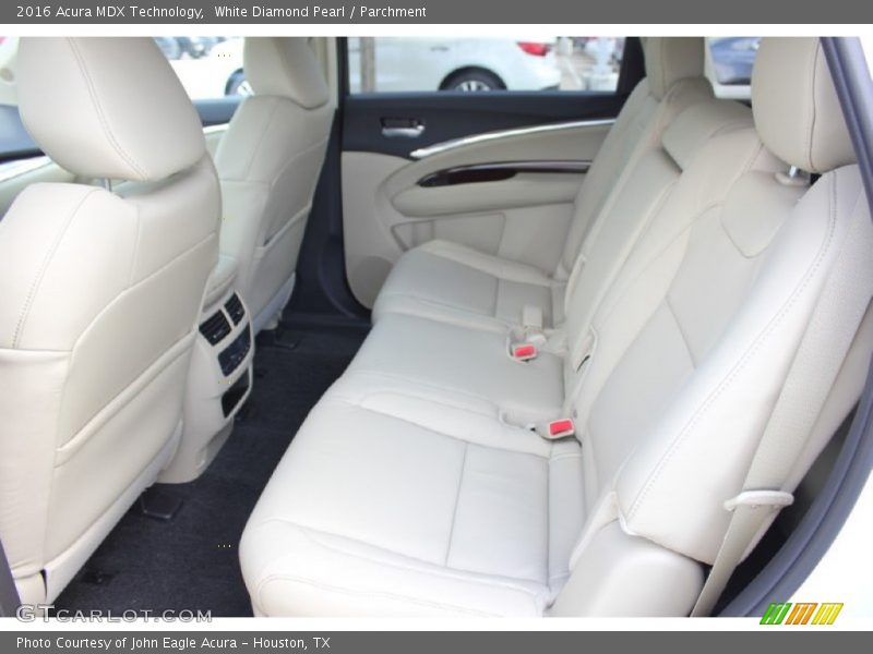 White Diamond Pearl / Parchment 2016 Acura MDX Technology