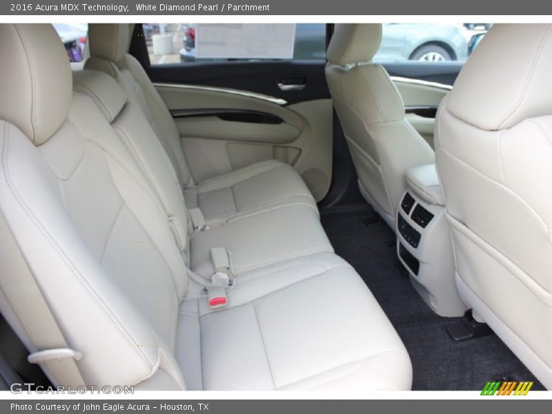 White Diamond Pearl / Parchment 2016 Acura MDX Technology