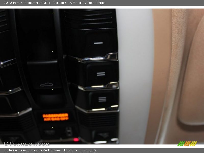 Carbon Grey Metallic / Luxor Beige 2010 Porsche Panamera Turbo