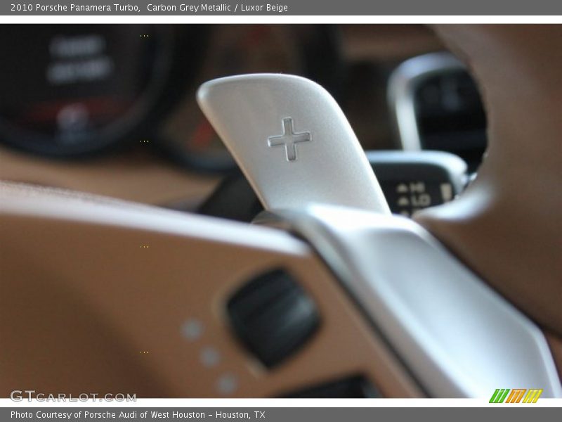 Carbon Grey Metallic / Luxor Beige 2010 Porsche Panamera Turbo