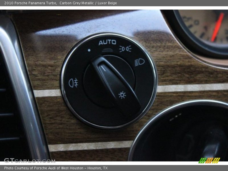 Carbon Grey Metallic / Luxor Beige 2010 Porsche Panamera Turbo