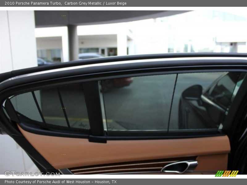 Carbon Grey Metallic / Luxor Beige 2010 Porsche Panamera Turbo