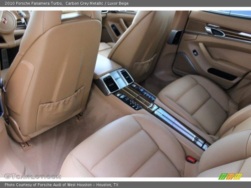 Carbon Grey Metallic / Luxor Beige 2010 Porsche Panamera Turbo